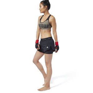 Reebok Combat Kickboxing Kurze Hose Damen - Schwarz - DE 638-JTG